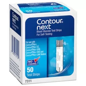 Sell Bayer Contour Next Test Strips 7311 Qty 50