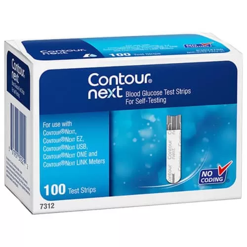 Sell Bayer Contour Next Test Strips 7312 Qty 100