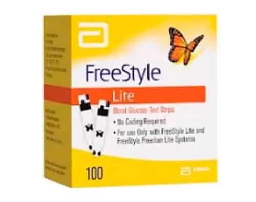 Sell Freestyle Lite Retail Box 100 ct Test Strips
